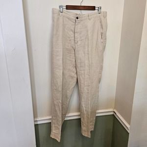 Men's Linen Pants by Jos A Banks